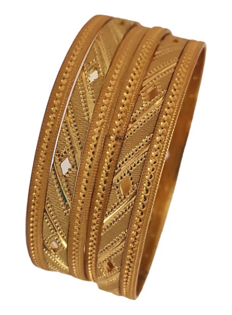 Gold Plated Bangles